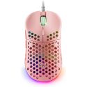 Souris Mars Gaming MM55 RGB, rose