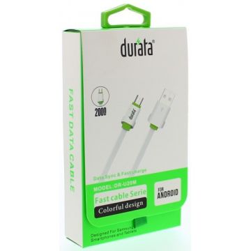 Câble micro USB DURATA DR-U20M, data et charge rapide, 2m