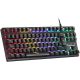 Clavier Gamer mécanique Mars Gaming (Outemu Blue Switch) - MKXTKL RGB (Noir)