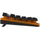 Clavier Gamer Deltaco GAM-021 LED orange - GAM-021FR