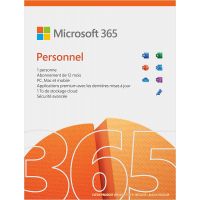 Microsoft 365 Personnel, abo 1 an, 1PC, zone euro