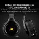 Casque Corsair Virtuoso RGB Wireless, 7.1 - CA-9011185-EU