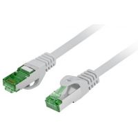 Cable réseau Cat7 2m ethernet RJ45 S/FTP STP, LANBERG - PCF7-10CU-0200-S