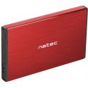 Boitier NATEC NKZ RHINO pour HDD/SSD sur USB 3.0, noir, gris ou rouge