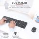 Pack clavier souris Cherry TRUST YMO, sans fil - 24084