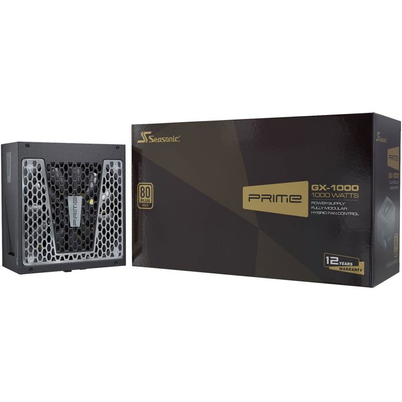 Alim Seasonic GX-1000, 1000w, 80+ Gold, modulaire - CARON Informatique -  Calais