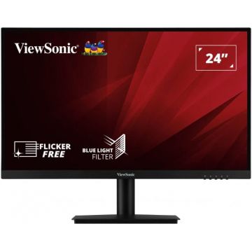 Moniteur 24" Viewsonic VA2405-h, dalle VA, VGA/HDMI, 75Hz