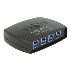 Delock 87724 - Commutateur de partage 4 ports – 1 USB 3.0