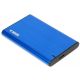 Boitier IBOX pour HDD/SSD sur USB 3.0, noir, ou bleu