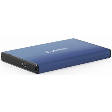 Boitier GEMBIRD EE2-U3 pour HDD/SSD sur USB 3.0, bleu, gris, or