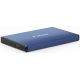 Boitier Gembird pour HDD/SSD sur USB 3.0, bleu