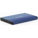 Boitier GEMBIRD EE2-U3 pour HDD/SSD sur USB 3.0, bleu, gris, or