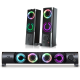 Enceintes SoundPhonic 2.0 RGB - 6W RMS (Réf. : SP-U900B)