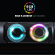 Enceintes SoundPhonic 2.0 RGB - 6W RMS (Réf. : SP-U900B)