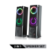 Enceintes SoundPhonic 2.0 RGB - 6W RMS (Réf. : SP-U900B)