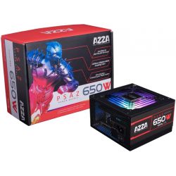 Alimentation AZZA 650w, RGB, 80+ bronze