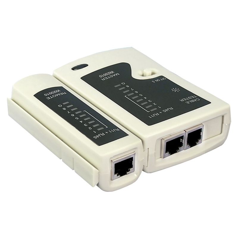 Testeur de câbles pour câbles RJ11/RJ12/RJ45 - LOGILINK WZ0010