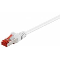 Cable réseau 5m ethernet RJ45 Cat 6 S/FTP Gigabit, gris beige - 95521