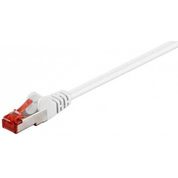 Cable réseau 5m ethernet RJ45 Cat 6 F/UTP Gigabit, gris beige - 2015598