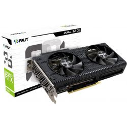 Palit GeForce RTX 3060 Dual LHR 12Go - NE63060019K9-190AD