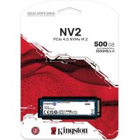 SSD 500Go KINGSTON NV2 M.2 2280 PCIe 4.0 NVMe SSD
