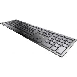 CHERRY DW 9100 SLIM Wireless Keyboard USB & Bluetooth black rechargeable - JK-9100FR-2