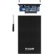 Boitier TooQ TQE-2527B pour HDD/SSD sur USB 3.0, noir