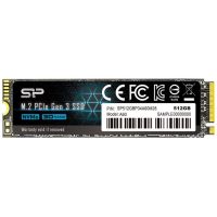 SSD 512Go Silicon Power NVMe, 2200/1600Mb/s - SP512GBP34A60M28