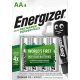 Lot de 4 piles ENERGIZER Power Plus rechargeable 2000mAh - Nickel-Metal Hydride (NiMH)