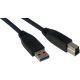 Câble USB 3.0 en 1m série A à série B, débit 4.8Gb/s - MCL MC923AB-1M/N
