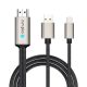 Câble Lightning vers HDMI 5V gris 2M - 1080P