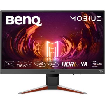 Moniteur 24" BenQ Mobiuz EX240N, VA, 1ms, 165Hz, LED