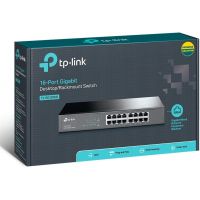 Switch TP-Link TL-SG1016D, 16 ports 10/100/1000Mb