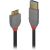 LINDY Câble USB 3.0 en 2m, A mâle vers micro B, débit 4.8Gb/s - LINDY 36767