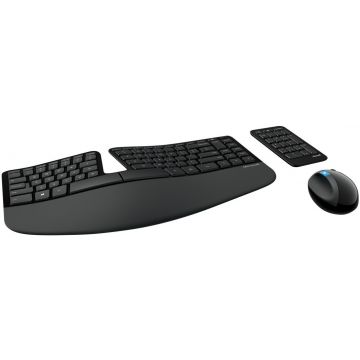 Microsoft Sculpt Ergonomic Desktop, sans fil - L5V-00007