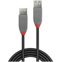 Rallonge USB 2.0 A/A M/F en 1.8 mètre - LINDY36702