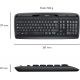 Logitech Wireless Desktop MK330 - sans fil