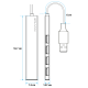 HUB XPAND SMART USB 3.0 (Réf. : HUB-405AL)