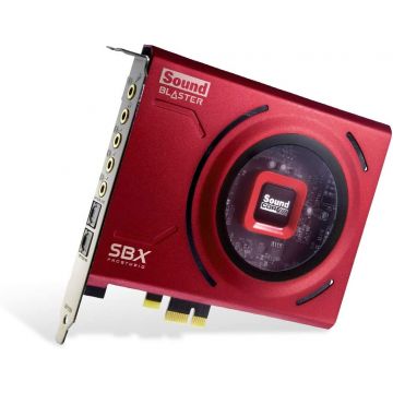 Carte son CREATIVE Sound Blaster Z SE, 5.1, PCI-e et DAC, 24 bits/192 kHz, SNR 116 DB, ASIO 600 Ω