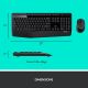 Logitech Wireless Desktop MK345 - sans fil