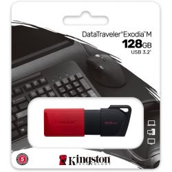 Clé USB 128Go Kingston DataTraveler Exodia M - DTXM/128GB