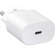 Chargeur Samsung USB-C, 25W 3A max, blanc - EP-TA800NWEGEU