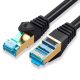 Cable réseau Cat7 7.5m ethernet RJ45 S/FTP STP, MONTIS MT041-5