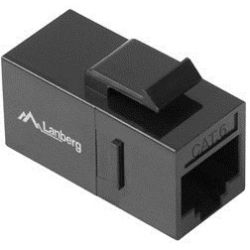 Raccord RJ45 femelle / femelle, Cat6 UTP, noir - LANBERG KSU6-3000