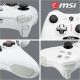 Gamepad MSI Force GC20 V2 GAMING USB pour Windows/Android - blanche