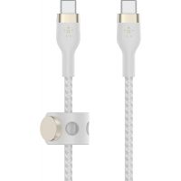 Belkin BOOST CHARGE - Câble USB - 24 pin USB-C (M) pour 24 pin USB-C (M) - 1 m - blanc - CAB011BT1MWH