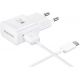 Chargeur SAMSUNG 15W USB type A avec cable usb-c 1.5m - EP-TA20EWECGWW