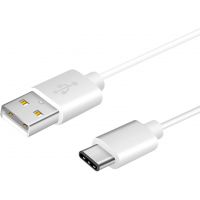 Câble USB-C USB SAMSUNG EP-DN930CWE, blanc, 1.2m