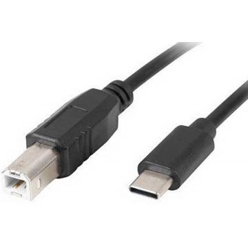 Câble USB 2.0 en 3m USB-C - USB Type B, noir - CA-USBA-13CC-0030-BK