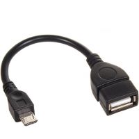 Câble USB OTG micro B mâle USB femelle, 0,15 m - Maclean MCTV-696
